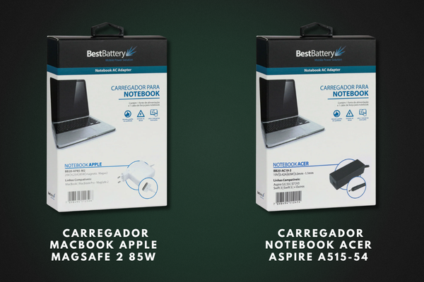 carregador notebook macbook apple acer