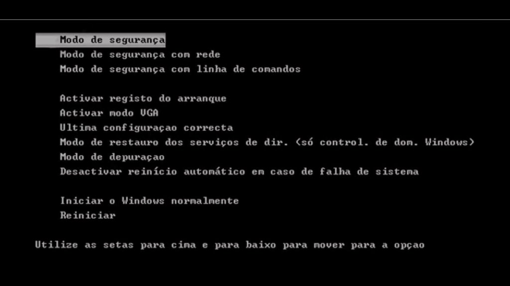 como ligar o notebook acer em modo de segurança