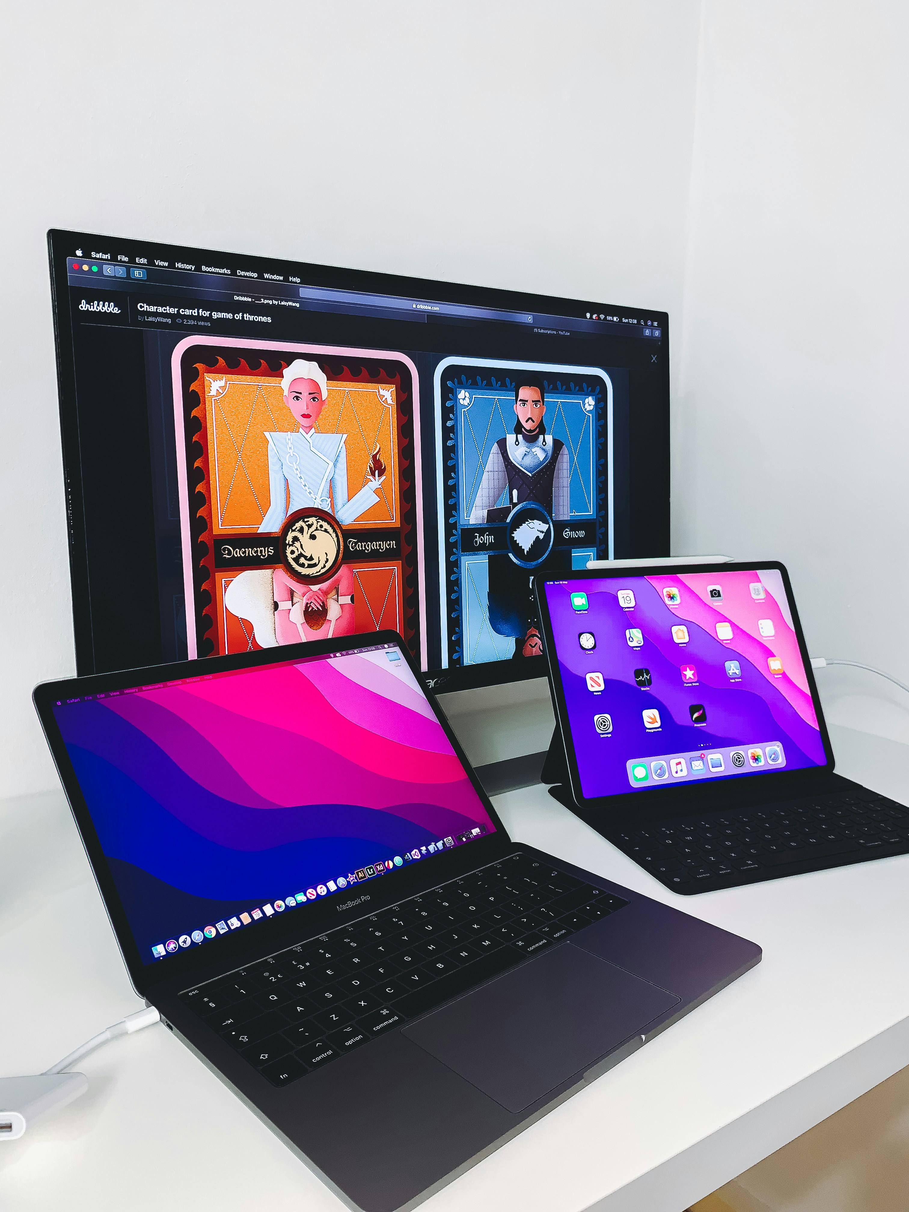 evolução das telas de notebook touchscreen