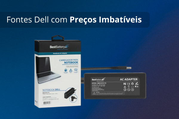problemas notebook dell carregador