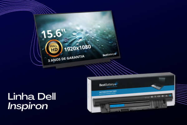 linhas notebook Dell inspiron