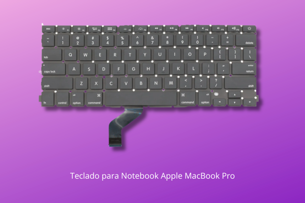 comandos de notebook teclado apple macbook